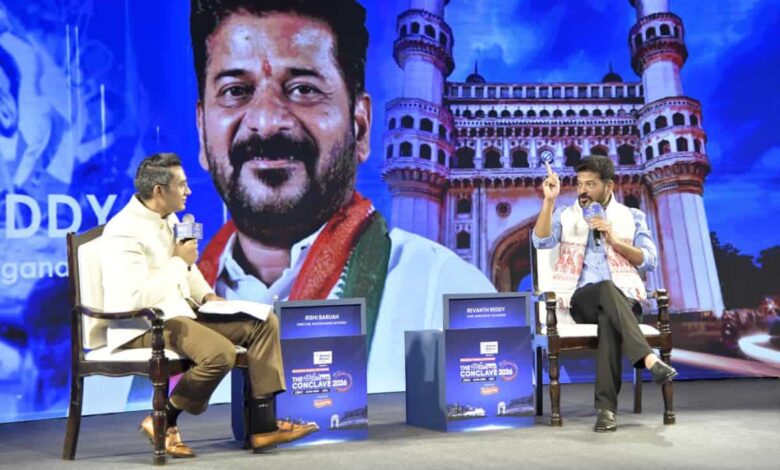 Telangana CM Revanth Reddy at The Conclave