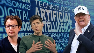 Tech CEOs discuss AI regulation amid political debates and technological advancements.
