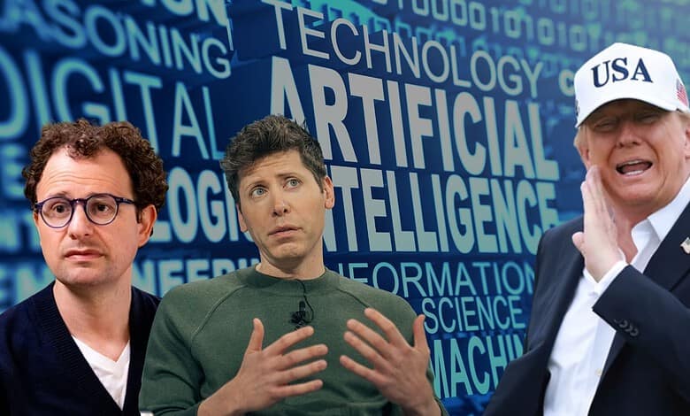 Tech CEOs discuss AI regulation amid political debates and technological advancements.