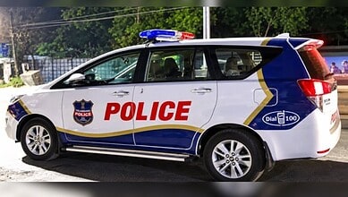 Telangana police cars