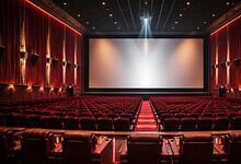 Modern Ganga Theatre in Hyderabad with advanced projection system and luxurious seating.