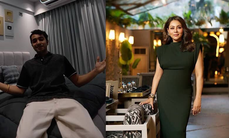 Sarthak Sachdeva and Gauri Khan in stylish settings for The Siasat Daily.