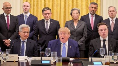 Trump says top tech firms sign accord to 'self-police' AI