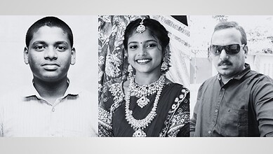 Family of four jumps into Godavari river, tragic incident with three dead and one survivor.