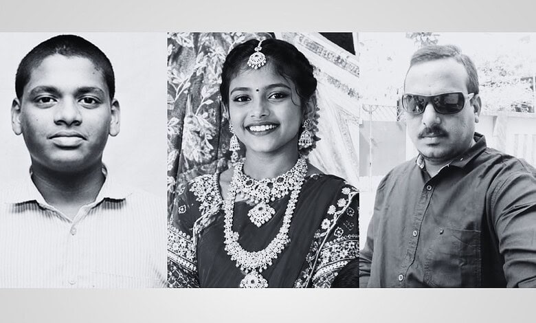 Family of four jumps into Godavari river, tragic incident with three dead and one survivor.