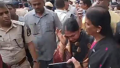 Women MLAs being manhandled by police amid protests, HC orders action against cops.