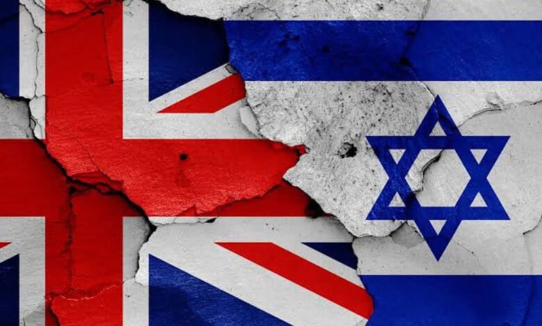 UK sanctions Israel