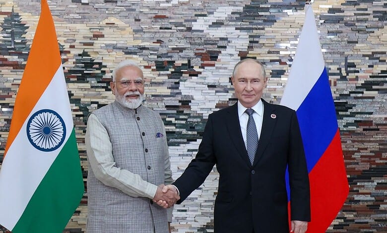 PM Modi with Putin
