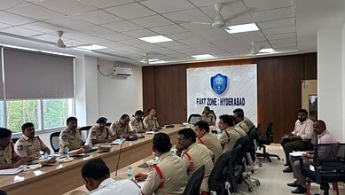 Police officials at the inter -comissionerate meeting