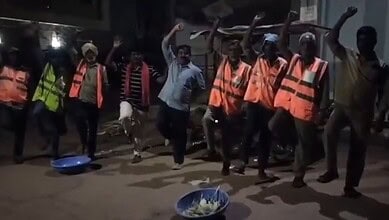 Vikarabad municipal worker