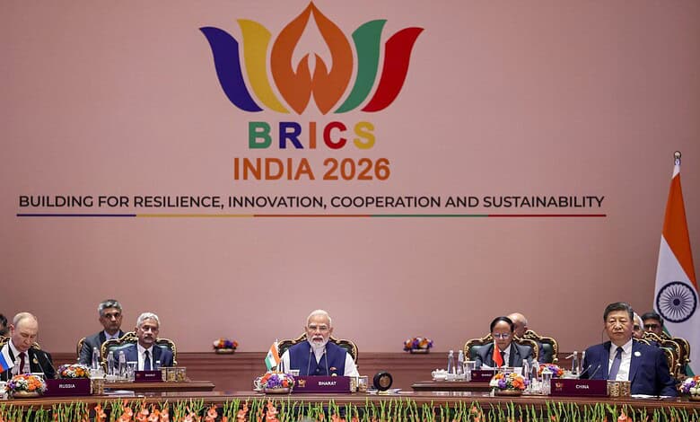 Xi Jinping addresses the BRICS summit