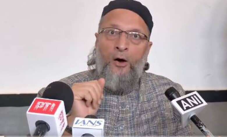 AIMIM President addresses the media in Hyderabad