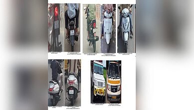 Vehickes with fake number plates seized in Hyderabad