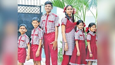 New school uniforms in Telangana