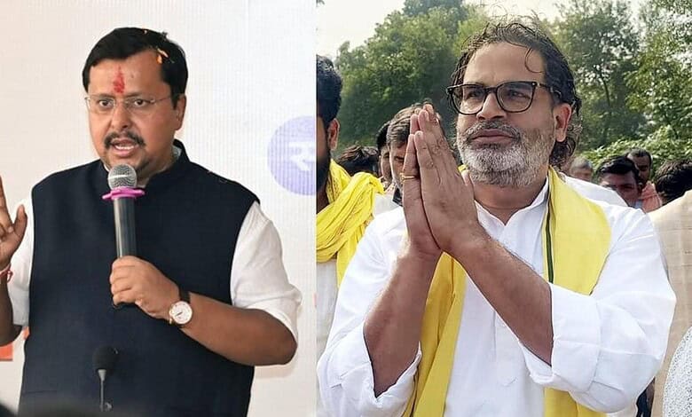 Nitin Nabin and Prashant Kishor