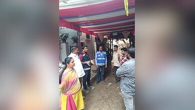HMWSSB officials carry out inspection in Dilsukhnagar