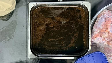 Expired food item found in an eatery in Hyderabad