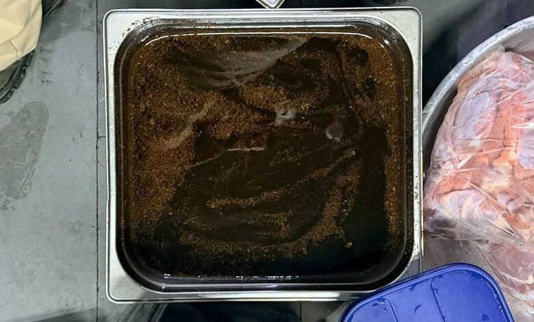 Expired food item found in an eatery in Hyderabad