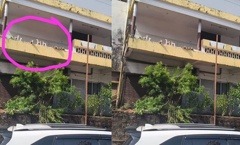 Balcony collapse in Mangalore college