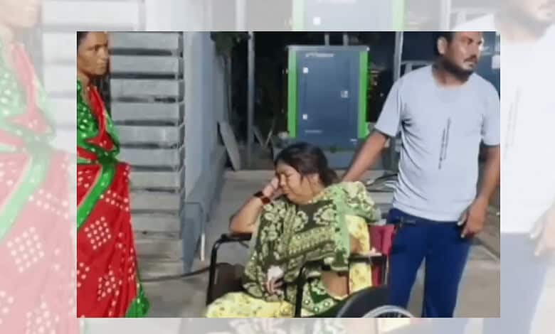 Mancherial: No medical aid, man wheels mother to MLA’s home
