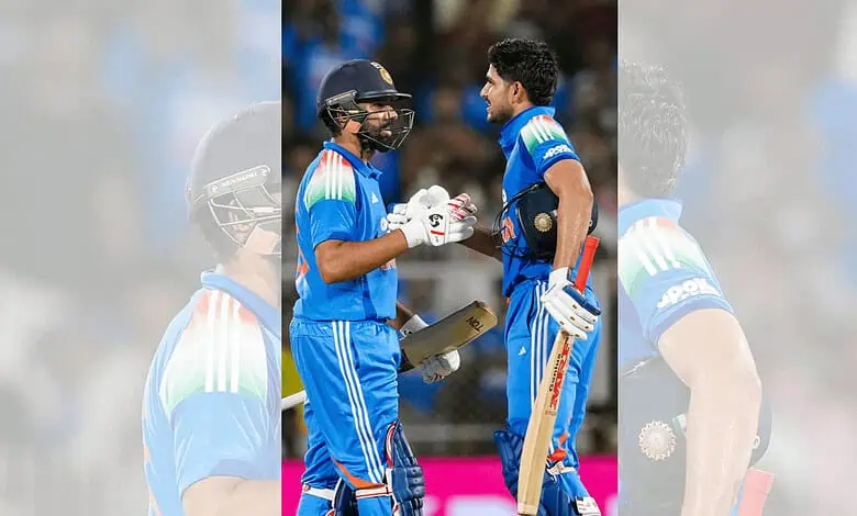 Rohit hits 12k ODI runs, Gill records fastest 100 as captain
