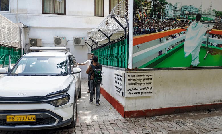 ED raids on premises linked to TMC MP spark political row