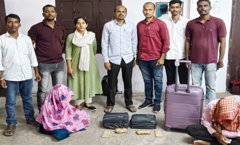Excise STF seizes ganja worth Rs 4.5 lakh, arrests two in LB Nagar