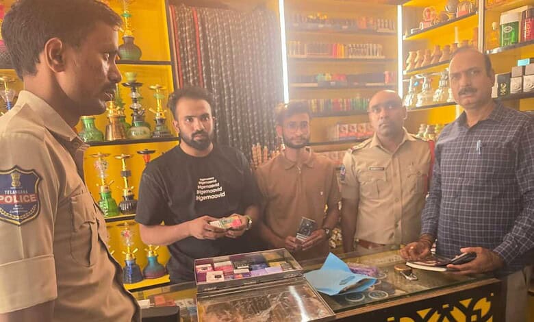 Hyderabad: 152 e-cigarettes seized from two shops in Madhapur