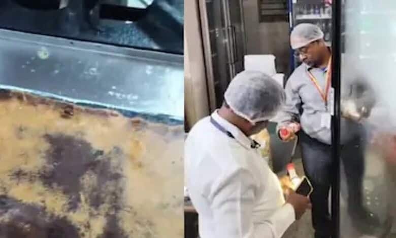 Cockroaches found during raid at Vivekanagar Hockey Club