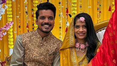 Aasif Khan and Zeba