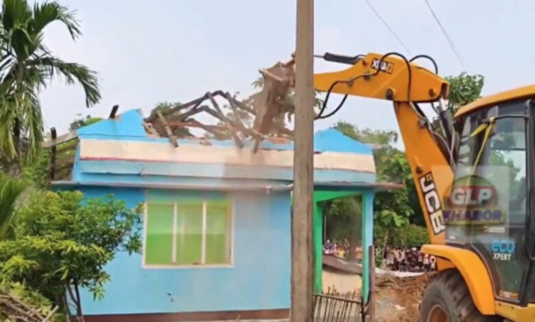 Assam demolition drive