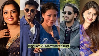 Bigg Boss 20 confirmed contestants