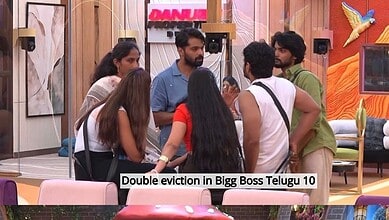 Contestants discuss double eviction in Bigg Boss Telugu 10.