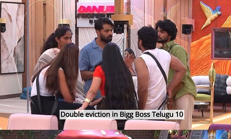 Contestants discuss double eviction in Bigg Boss Telugu 10.