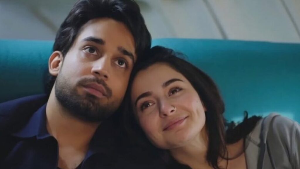 Bilal Abbas Khan and Hania Aamir from Meri Zindagi Hai Tu