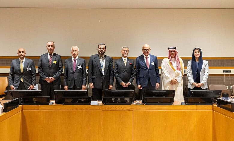 Leaders from India and GCC countries at the United Nations General Assembly.