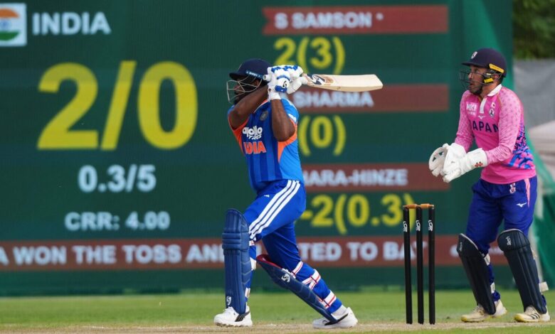 India beat Japan by 2 runs in historic T20I