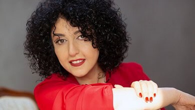 Narges Mohammadi, Iranian Nobel laureate.