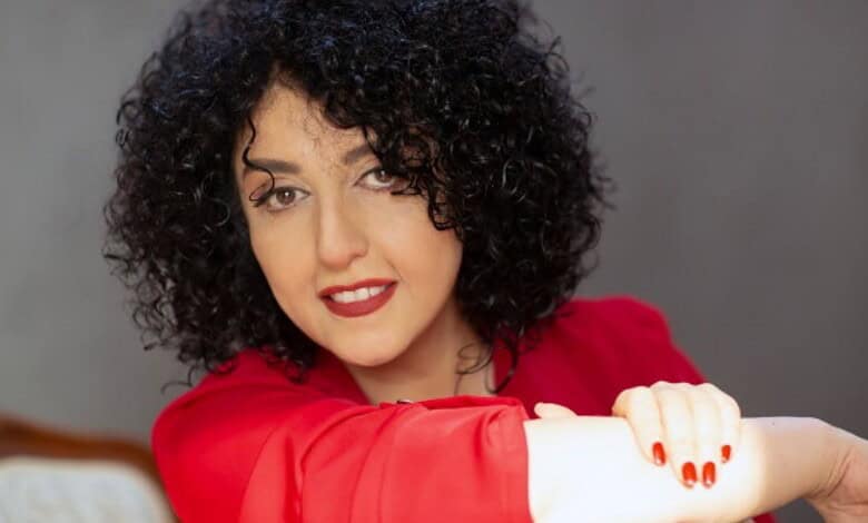 Narges Mohammadi, Iranian Nobel laureate.