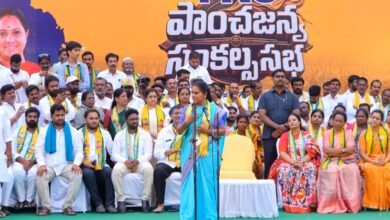TRS chief K Kavitha