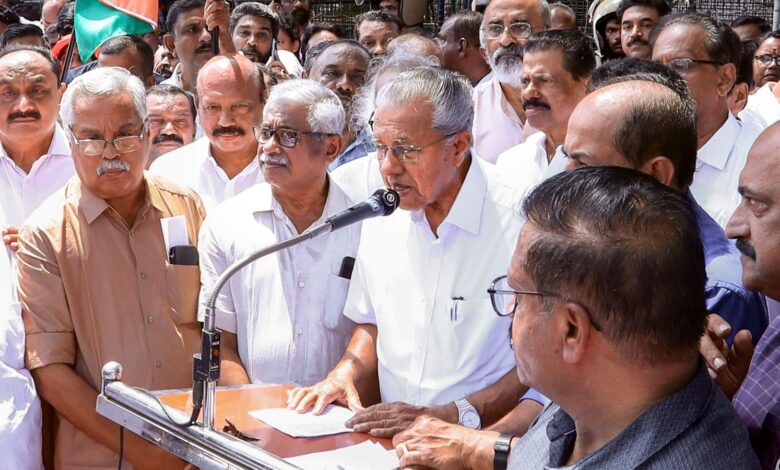 Former Kerala Chief Minister Pinarayi Vijayan (PTI Photo)
