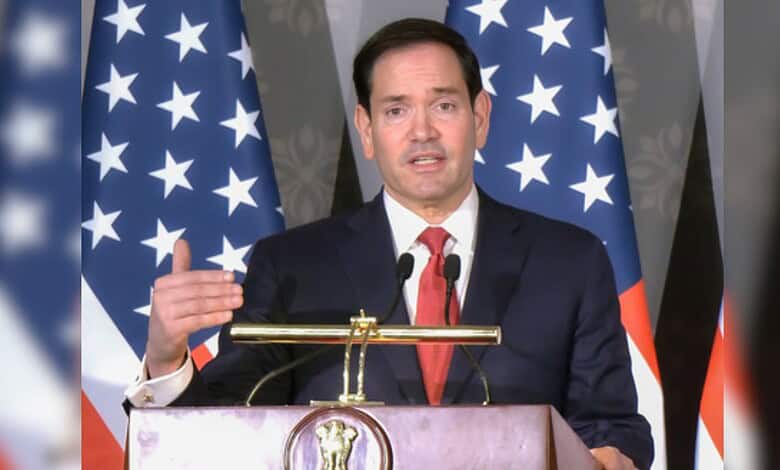 US Secretary of State Marco Rubio