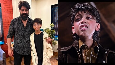 Mikail Rao Khan with Toxic actor Yash
