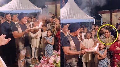 Salman Khan performs Ganesh puja