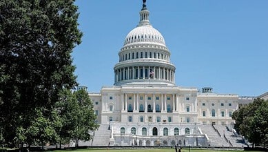 US Capitol building in Washington, DC.