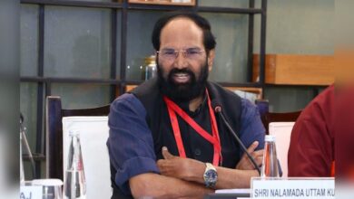 Telangana Irrigation Minister N Uttam Kumar Reddy