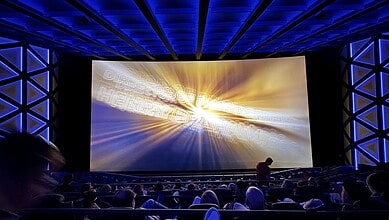 A glimpse of largest IMAX Screens in the world (Image source: Reddit)
