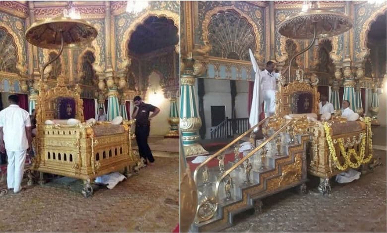 Amba Vilas Palace Dasara prep
