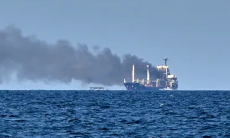 Commercial vessel attacked in Black Sea, three Indian crew members injured.