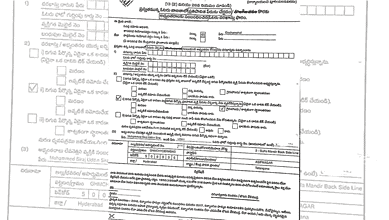 Image of 15 pre-filled Form 7s rejected by BLO, related to Goshamahal post.